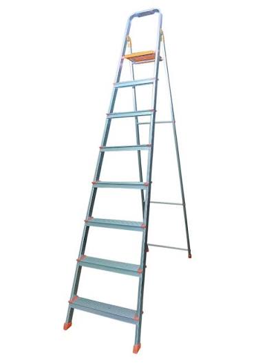 8 Steps Iron Ladder